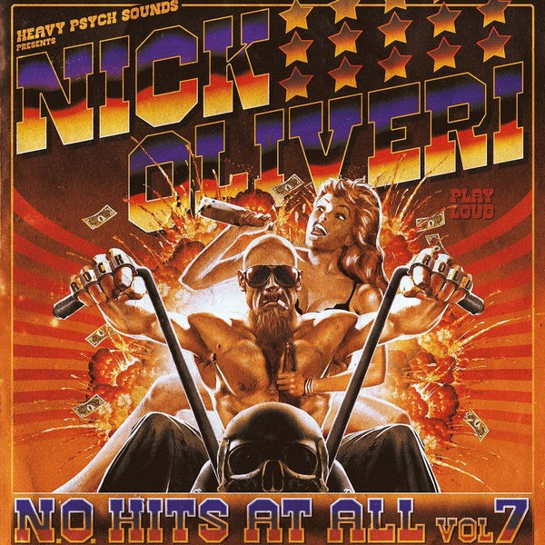 Nick Oliveri - N.O. Hits At All Vol. 7 (Red/Yellow/Transparent Purple Striped Vinyl) [Vinyl]