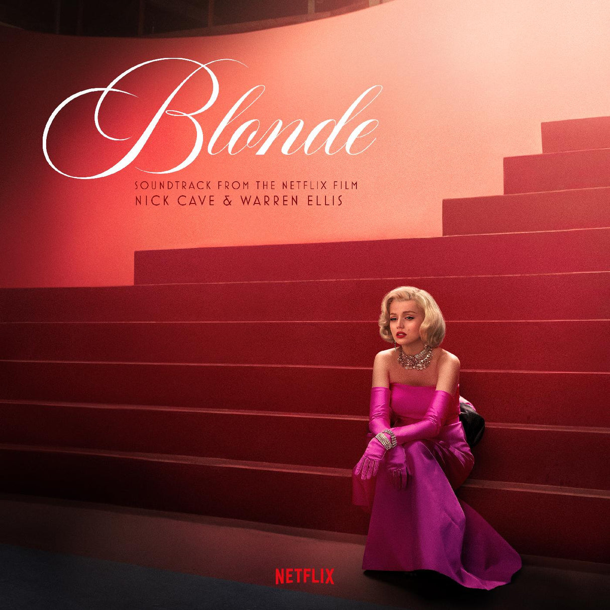 Nick & Warren Ellis Cave - Blonde (Soundtrack From The Netflix Film) (PINK VINYL) [Vinyl]
