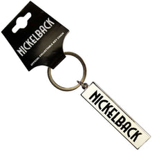 Nickelback Black Logo White [Keychain]