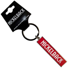 Nickelback White Logo Red [Keychain]