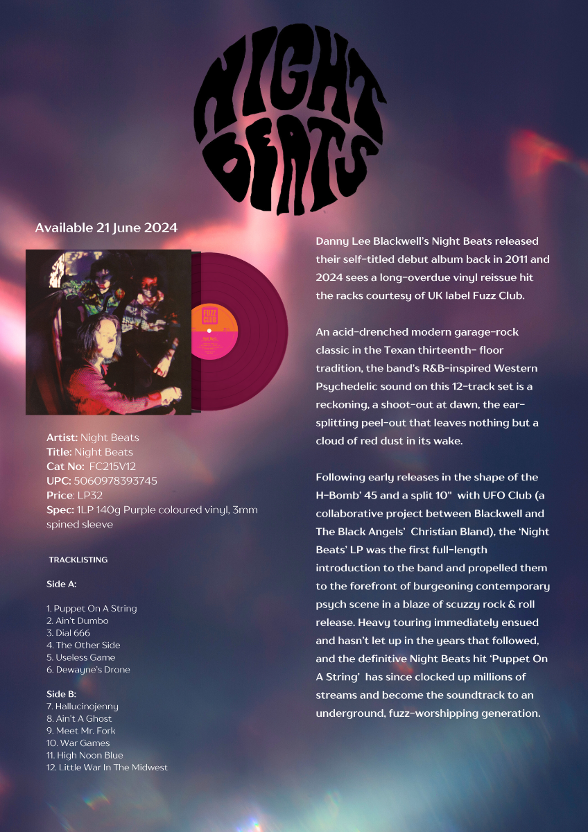 Night Beats - Night Beats (Vinilo morado) [Vinilo]