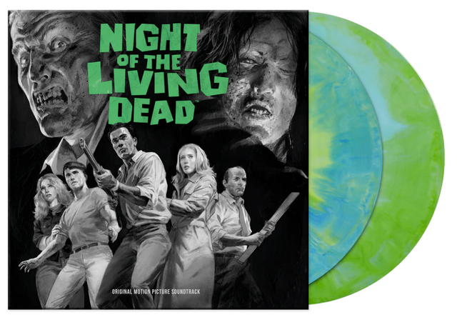 Various Artists - Night of the Living Dead OST (Ghoul Green & Blue 2LP) [Vinyl]