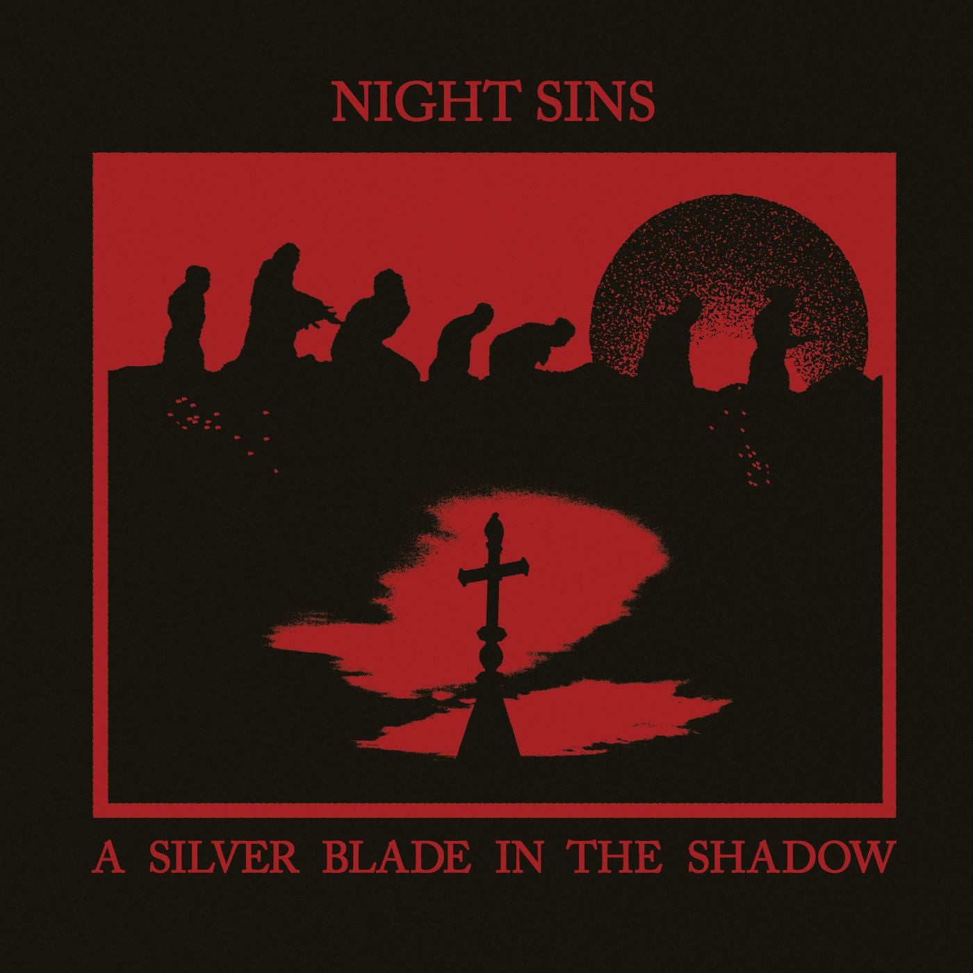 A Silver Blade In The Shadow (Green And Black Swirl Vinyl) [Vinyl]