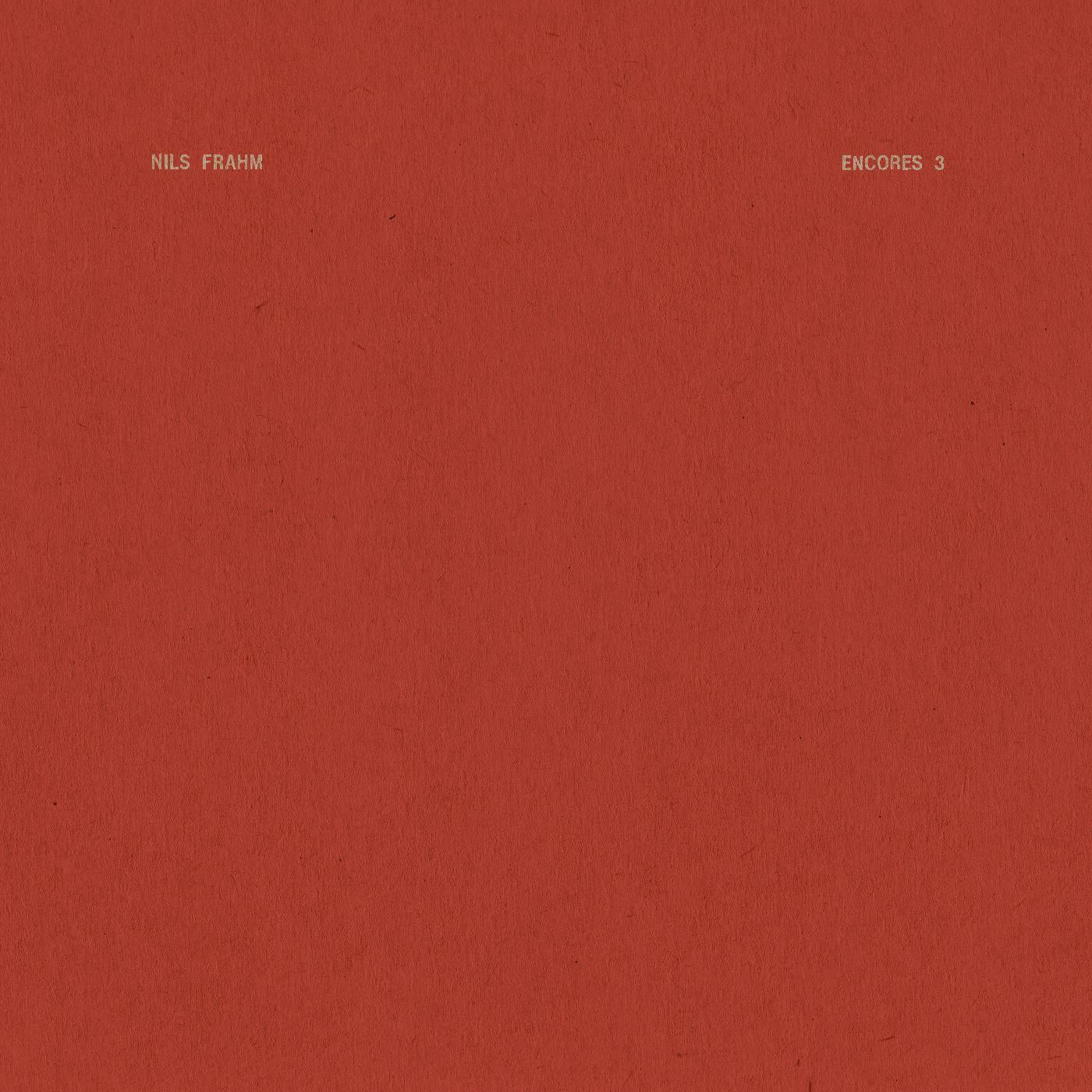 Nils Frahm - Encores 3 [Vinilo]