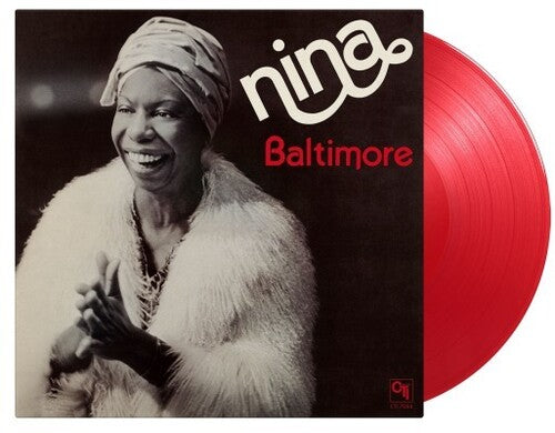 Nina Simone Baltimore (Limited Edition, 180 Gram Vinyl, Colored Vinyl, Red, Gatefold LP Jacket) [Import] Vinyl - Paladin Vinyl
