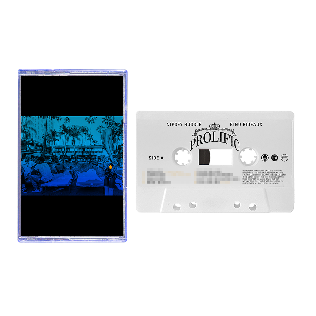 Nipsey Hussle & Bino Rideaux - Prolific [White Cassette] [Cassette]