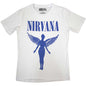 Nirvana - Angelic Blue Mono [Camiseta de manga corta]