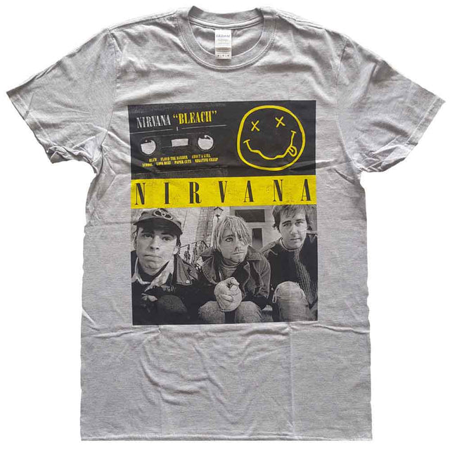 Nirvana - Bleach Cassettes [T-Shirt]