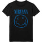 Nirvana Blue Happy Face [T-Shirt]