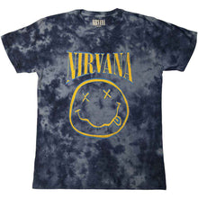 Nirvana Happy Face Blue Stroke [T-Shirt]