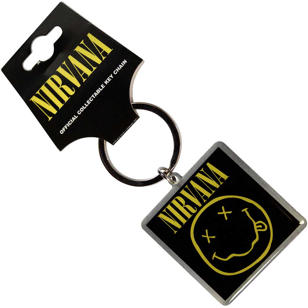 Nirvana Happy Face Photo Print [Keychain]