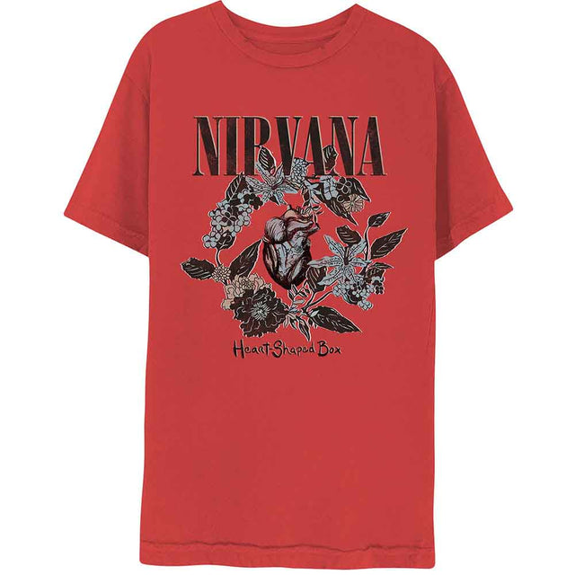 Nirvana Heart Shape Box T-Shirt