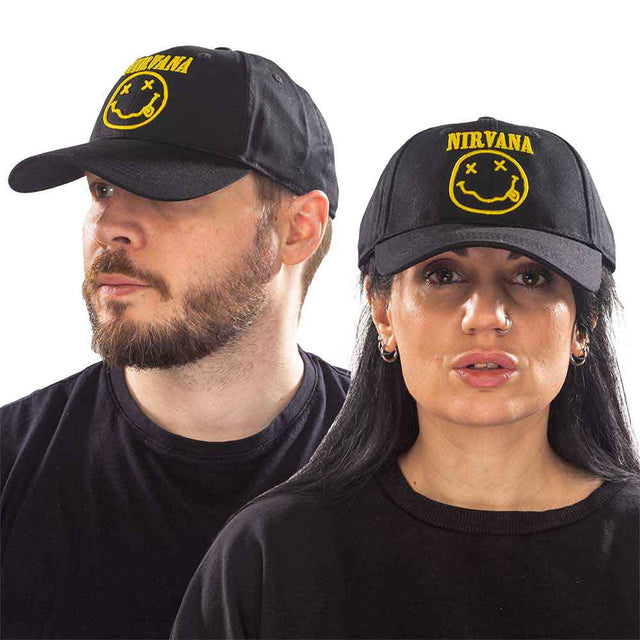 Nirvana - Logo & Happy Face [Hat]