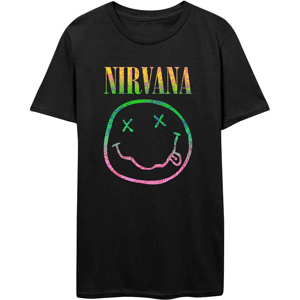 Nirvana - Sorbet Ray Cara feliz [Camiseta]