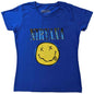 Nirvana - Camiseta con cara feliz de Xerox