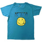 Nirvana - Camiseta con cara feliz de Xerox