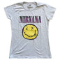 Nirvana Xerox Happy Face Pink [T-Shirt]