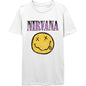 Nirvana Xerox Happy Face Pink [T-Shirt]