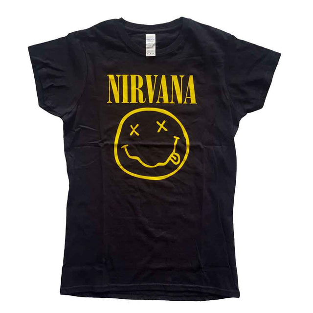 Nirvana - Yellow Happy Face [T-Shirt]