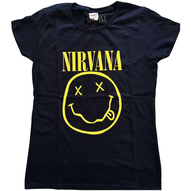 Nirvana - Yellow Happy Face [T-Shirt]