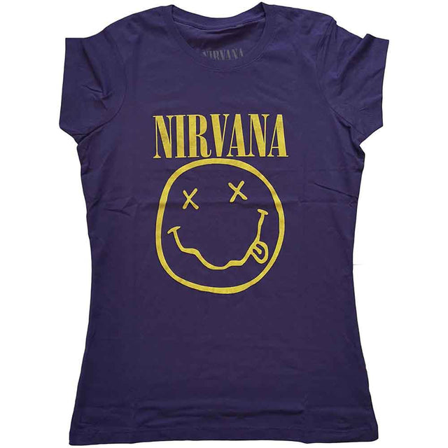 Nirvana - Yellow Happy Face [T-Shirt]