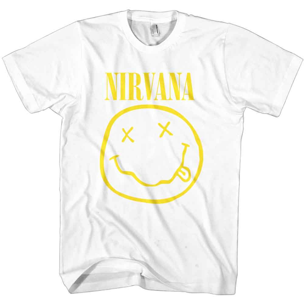 Nirvana - Cara feliz amarilla [Camiseta]