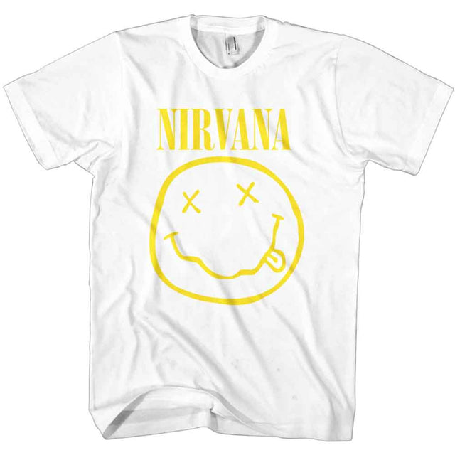 Nirvana - Cara feliz amarilla [Camiseta]