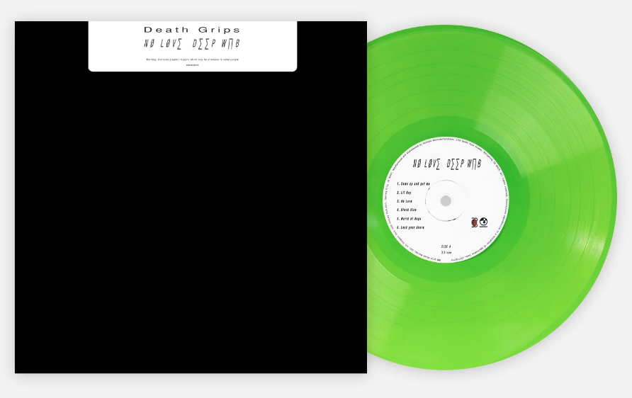 Death Grips No Love Deep Web [Club, Numbered, Green] [Vinyl]