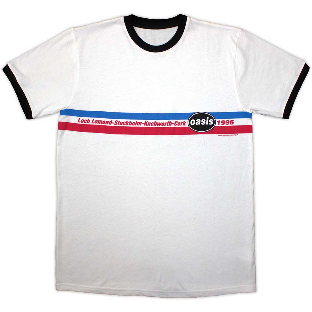 1996 Tour Horizontal Stripes [] White