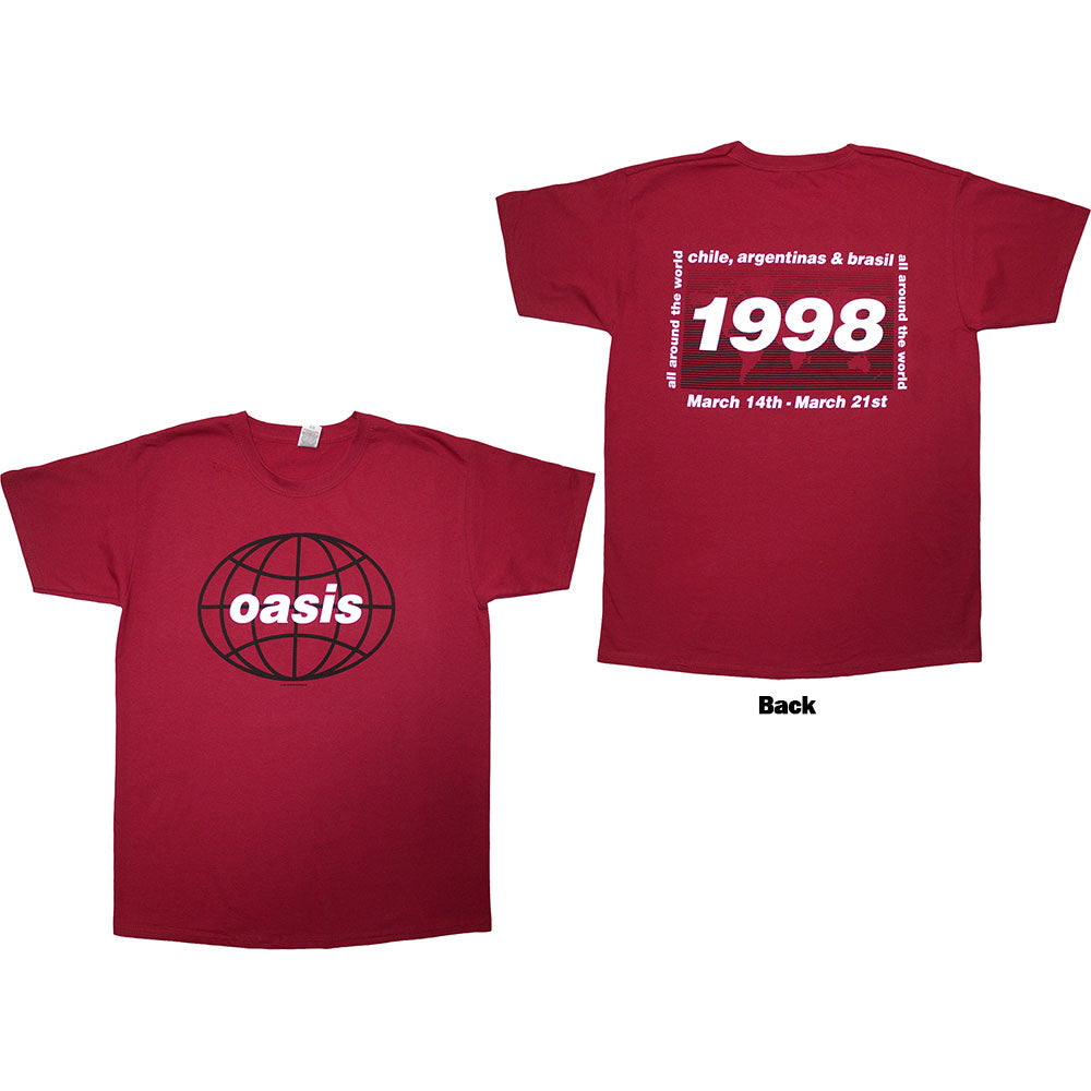 Oasis 1998 World Tour - South America [T-Shirt]