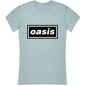 Oasis - Camiseta de manga corta con el logotipo de Decca