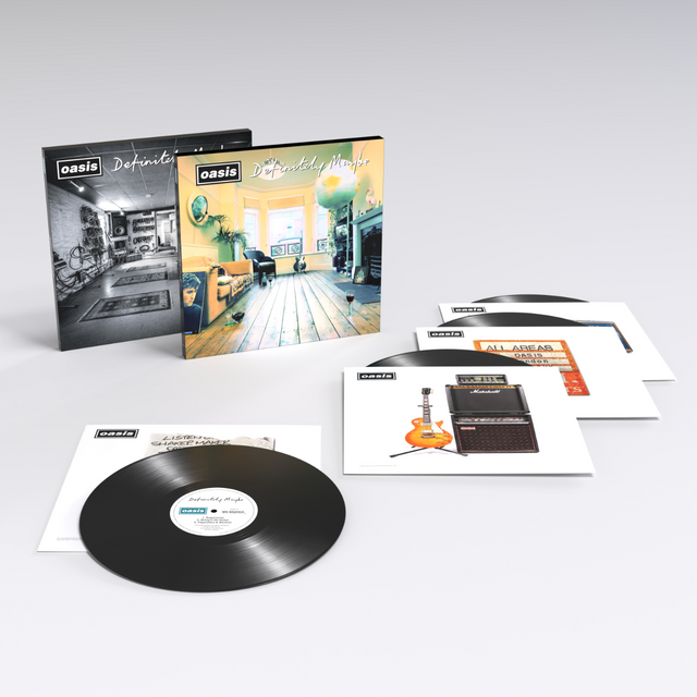 Oasis - Definitely Maybe : 30th Anniversary Edition (Bonus Tracks, New Artwork) (4 LP Box Set) [Vinyl]