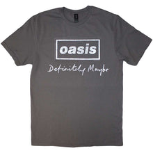 Oasis Definitely Maybe Distressed Text Logo [T-Shirt]