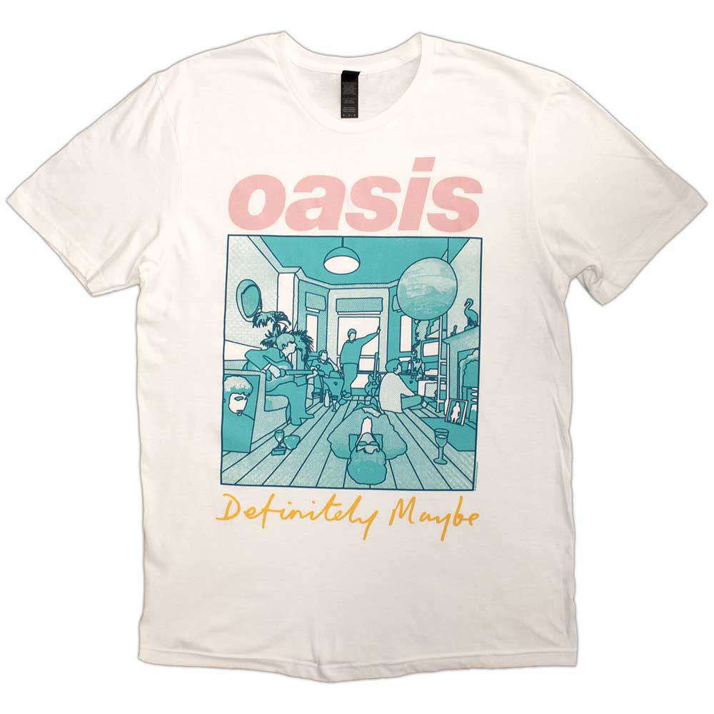 Oasis - Definitely Maybe Illustration Colour [T-Shirt]