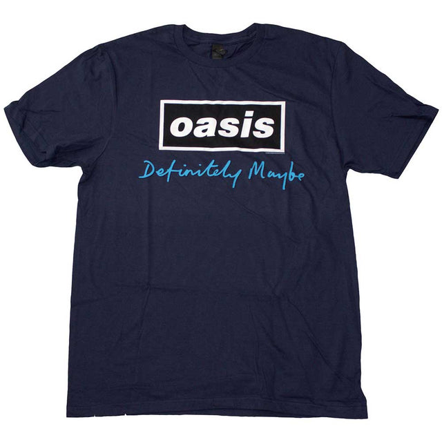 Oasis - Definitely Maybe Text Logo [T-Shirt]