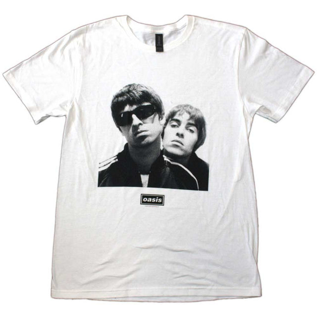 Oasis - Foto cuadrada de Noel y Liam [Camiseta]