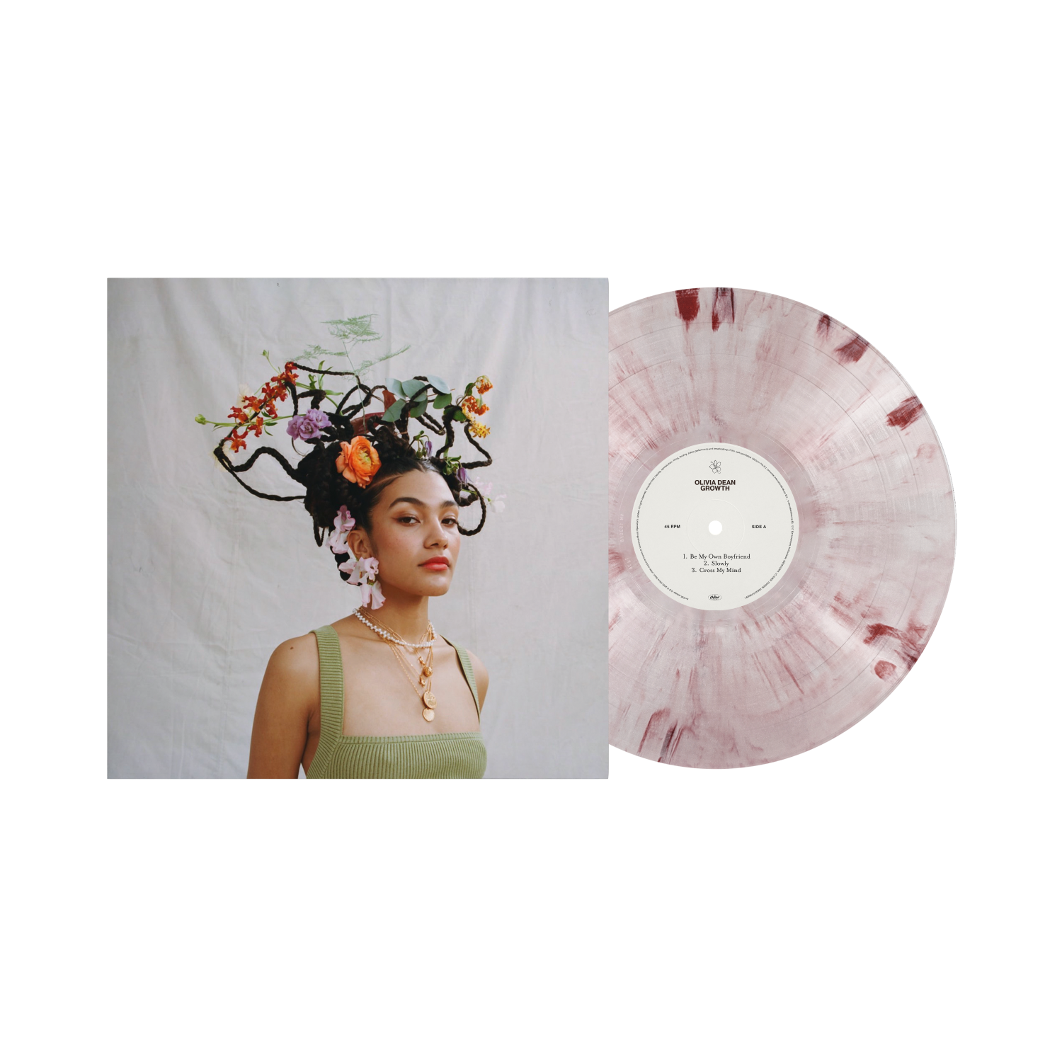 Olivia Dean - Growth (Indie Exclusive) [Pink Marble 10" Ep] [Vinyl]