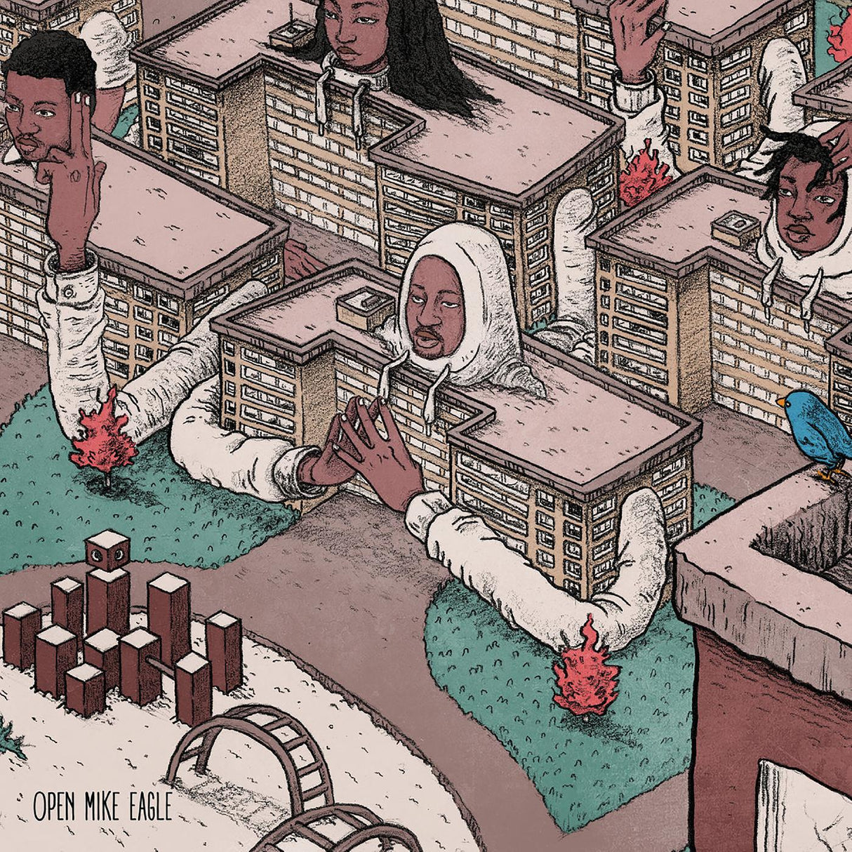 Mike Eagle - Brick Body Kids Still Daydream (VINILO LADRILLO ROJO Y CREMA) [Vinilo]