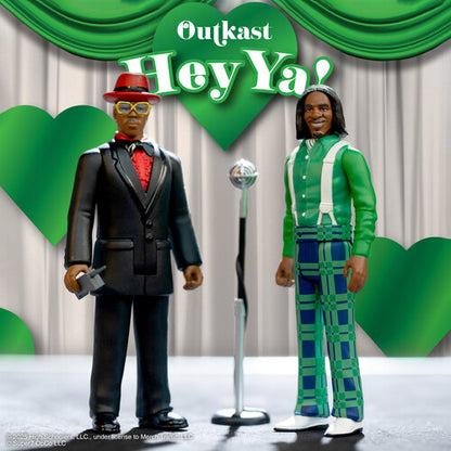 Super7 - OutKast - ReAction Figures Wv4 - Hey Ya! 2-Pack (Action Figure, Collectible) [Action Figure]