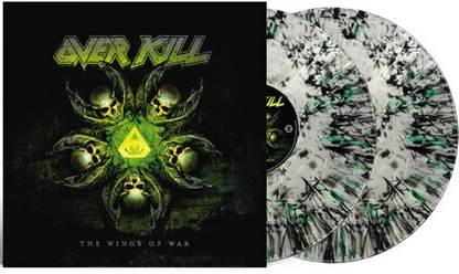 Overkill - The Wings of War (Limited Edition, Clear Vinyl W/ Crushed Black & Green Splatter Colored Vinyl, Gatefold LP Jacket, Reissue) (2 Lp's) [Vinyl]