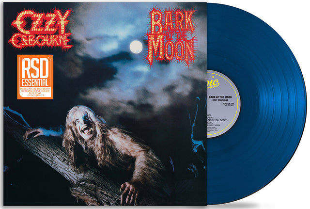 Ozzy Osbourne - Bark At The Moon: 40th Anniversary Edition (Indie Exclusive, Translucent Cobalt Blue Colored Vinyl) [Vinyl]