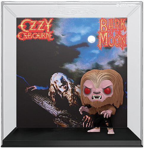 FUNKO POP! Cover with Case: Ozzy Osbourne - Bark at the Moon (Flocked) (Large Item, Vinyl Figure) [Action Figure]
