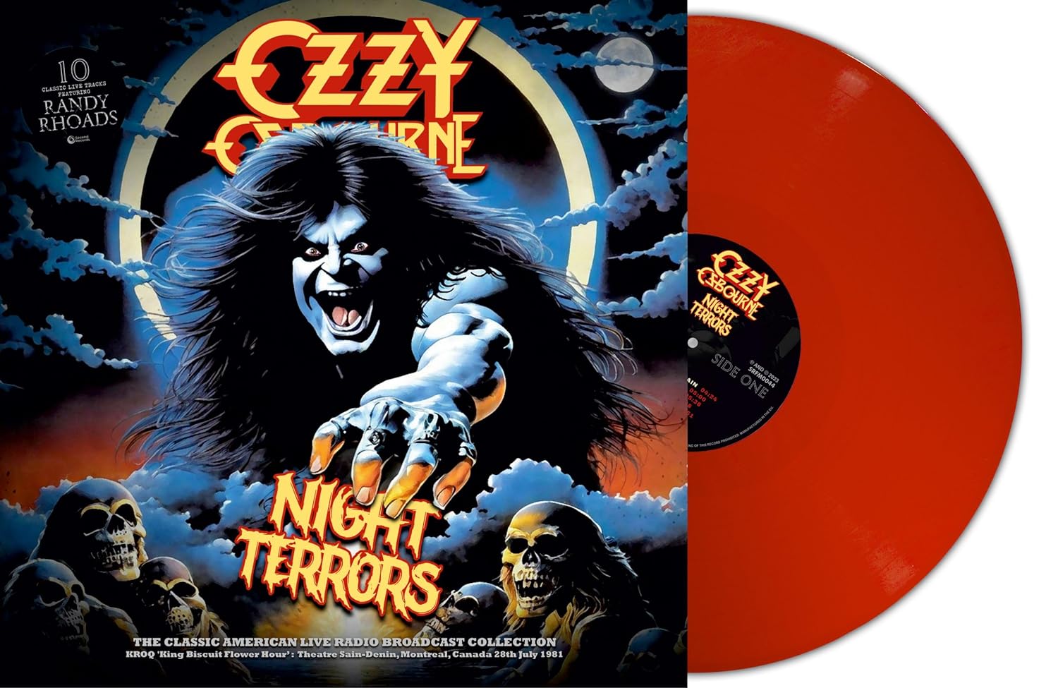 Ozzy Osbourne - Night Terrors (Vinilo rojo de 180 gramos) [Importación] [Vinilo]