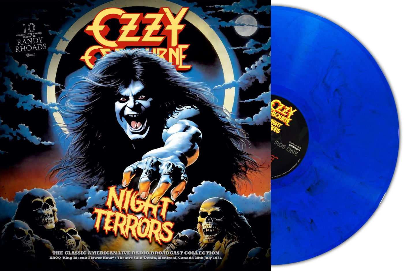 Ozzy Osbourne - Night Terrors (Vinilo Blue Marble) [Importación] [Vinilo]