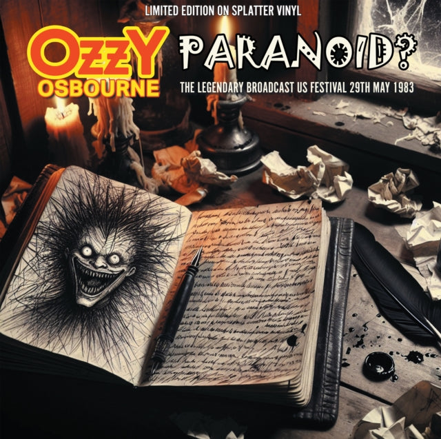 Ozzy Osbourne - Paranoid? US Festival '83 (Orange/Red Splatter Vinyl) [Import] [Vinyl]