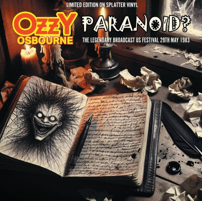 Ozzy Osbourne - Paranoid? US Festival '83 (Orange/Red Splatter Vinyl) [Import] [Vinyl]