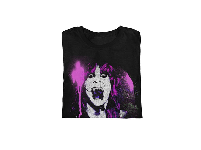 Ozzy Osbourne Purple Screaming T-Shirt