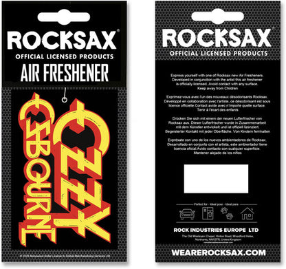 Rocksax - Ozzy Osbourne - Ozzy Osbourne Logo - Air Freshener [Air Freshener]