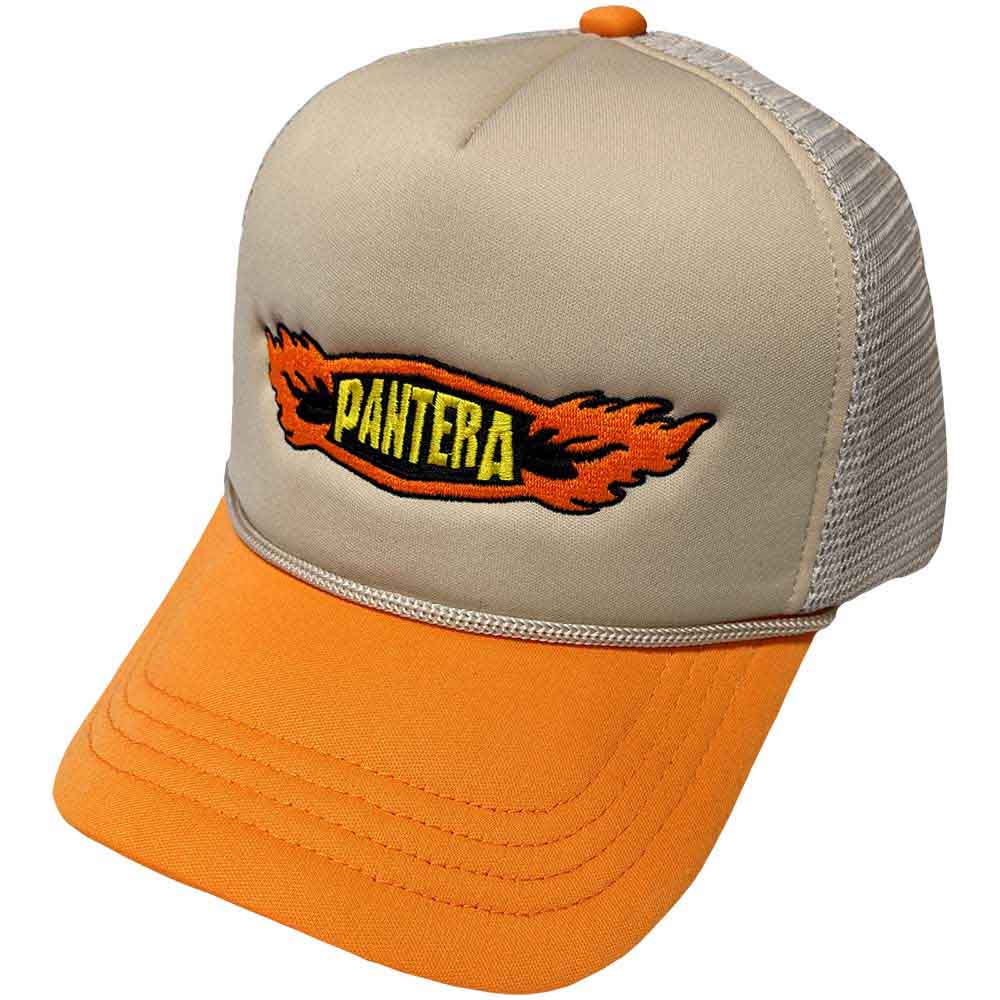 Pantera - Logotipo de las llamas [Gorra]