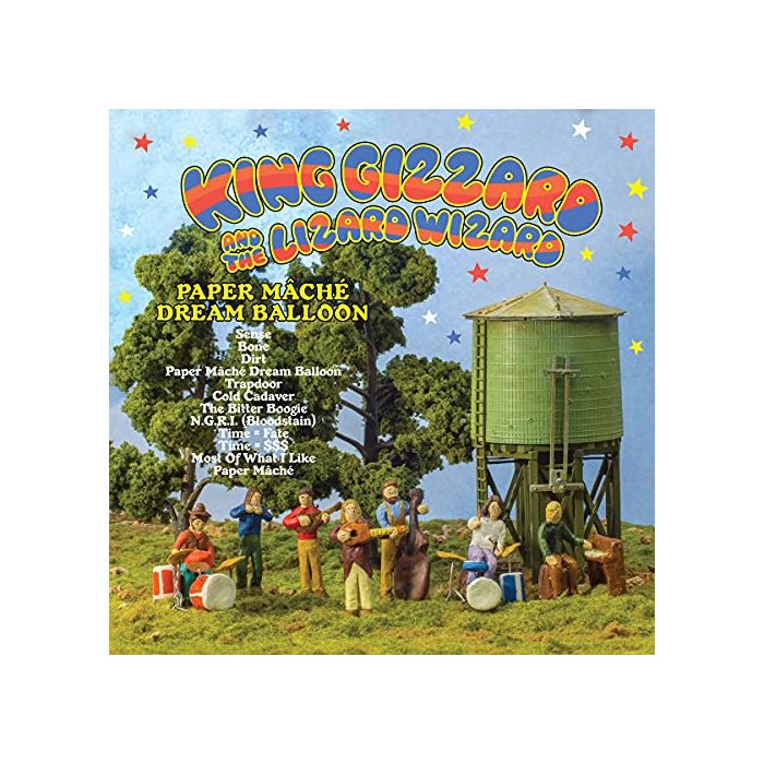 King Gizzard &amp; The Lizard Wizard - Globo de ensueño de papel maché [LP Deluxe Fresh Lemon/Mango Wave 2] [Vinilo]